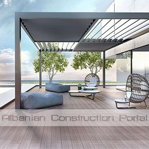Pergola fikse me strukture alumini Pergola fikse me strukture alumini
